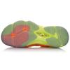 Кроссовки для бадминтона Li Ning Ranger Chameleon с высоким берцем, амортизирующие, с отскоком, унисекс, флуоресцентно-оранжевые AYAM009-4