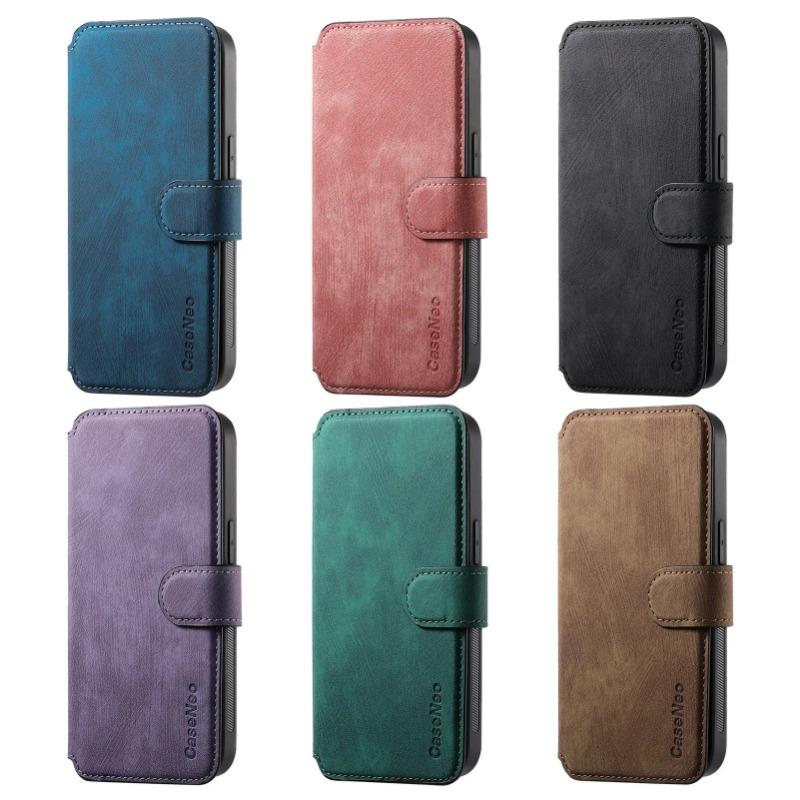 Для Magsafe Flip Leather Cover для iPhone 16 Pro Max 15 Plus 14Pro 13 12 11 Pro Max Съемный магнитный чехол-кошелек с держателем для карт