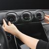 Центральное управление выпуском воздуха, украшение для Mercedes Benz Cclass c200l c260l 2022 года, переключатель фар, накладка, кондиционирование