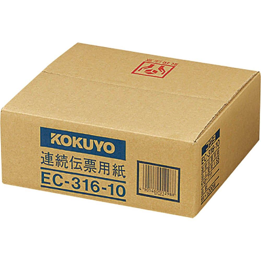 KOKUYO Continuous Slip Paper Blank 10X11 1000 Sheets EC-316-10