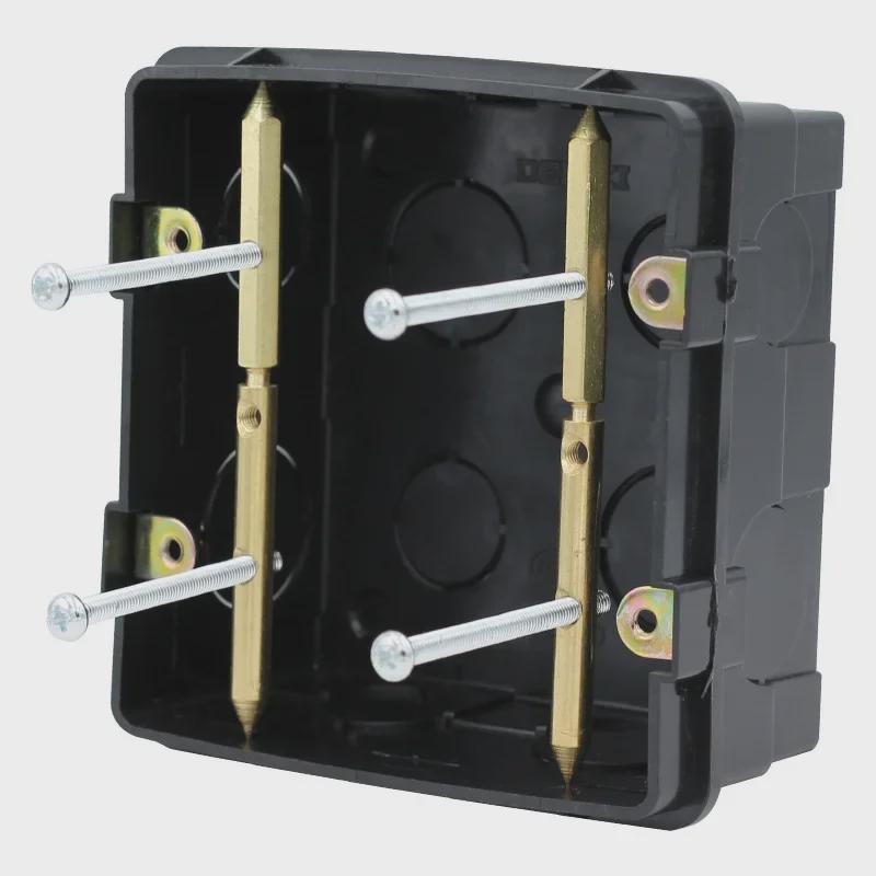 Universal 120 Switch Junction Box Repair Kit with Multifunctional Support Rods - 10 Pack
