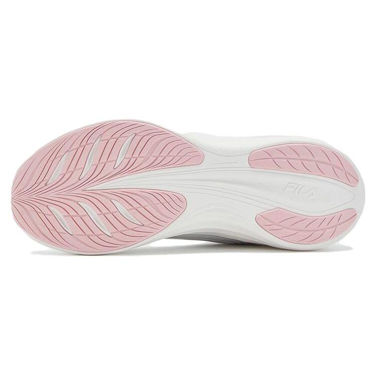 Fila Nuvole Evo Lightweight Comfortable Fabric TPU Low-Top Running Shoes Women Sneaker White Gray A12W331112FBB