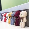 10PC Stuffed Plush Teddy Bear Doll Cute Animal Bear Plush Toy Little Bear Keychain Gir Key Chain Bag Pendent Children Small Gift