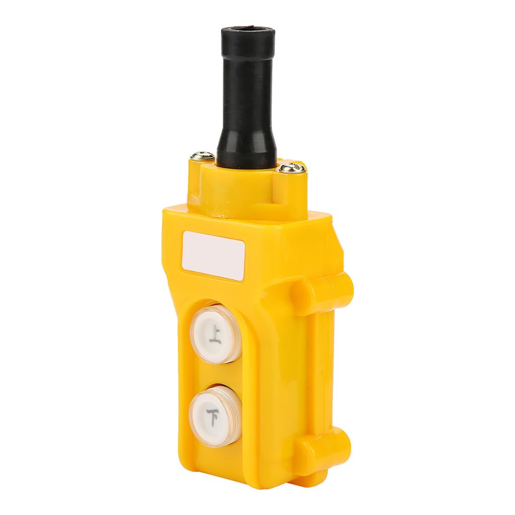 Crane Chain Push Button Lifting Pendant Against Warehouse for Industrial Warehouse