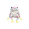 Shinada Global Серия Mochi Мочикаэру Радужный (L) 22 x 22 x 30 см Плюшевая лягушка животное MOKR-0350R