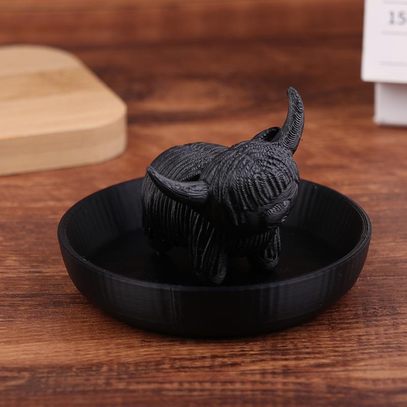 Держатель для сережек в виде коровы Хайленд, ювелирная подставка, украшение для домашнего офиса, украшения для рабочего стола, подарки