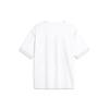 Li Ning CF Playful Attitude Letter Print Sports Knit Cube Neck Short Sleeve T Shirt Men Tops Standard-White ATSU613-2