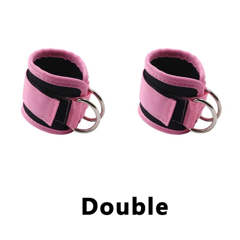 Tpe Resistance Bands Ankle Straps Fitness Set D-Ring Support Ankle Cuffs Yoga Gym Equipment Guard Leg Strength Safety Extensions