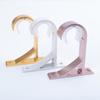 Curtain Rod Bracket Pole Holder Ceiling Mount Thickened Base Home Aluminum Modern Fixed Decorative