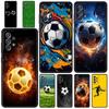 Чехол для Samsung A15 A13 A51 A71 A41 A31 A21S A03S A05 A12 A32 A52 A23 A25 A33 A53 A73 5G Обложка Футбольная Страсть Футбольный Мяч