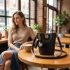 Women's crossbody bag, casual women's commuting, leisure, and travel, versatile women's bag, with a touch of luxury and multiple functions.
