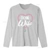 Tow Truck Wife T Shirt Driver Towing  vintage Washed Comfortable Stylish Breathable graphic Top For Everyday Wear Slightly
