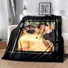 1pc Blanket Sam and Colby Print Design, Lightweight Blanket for Sofa, Bed- Soft &Warm, Gift for All Seasons like Christmas, Halloween