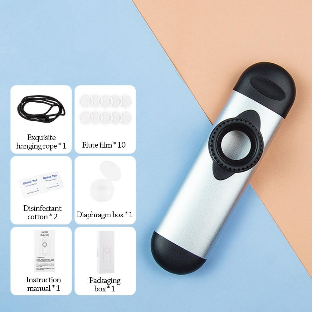 Забавные музыкальные инструменты Легко научиться Музыкальный свисток игрушка Казу Флейта Мальчики Девочки