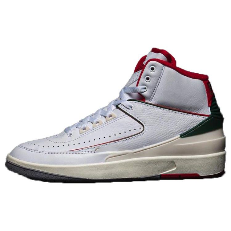 Детские кроссовки Air Jordan 2 Retro GS Origins White Fire-Red Fir DQ8562-101
