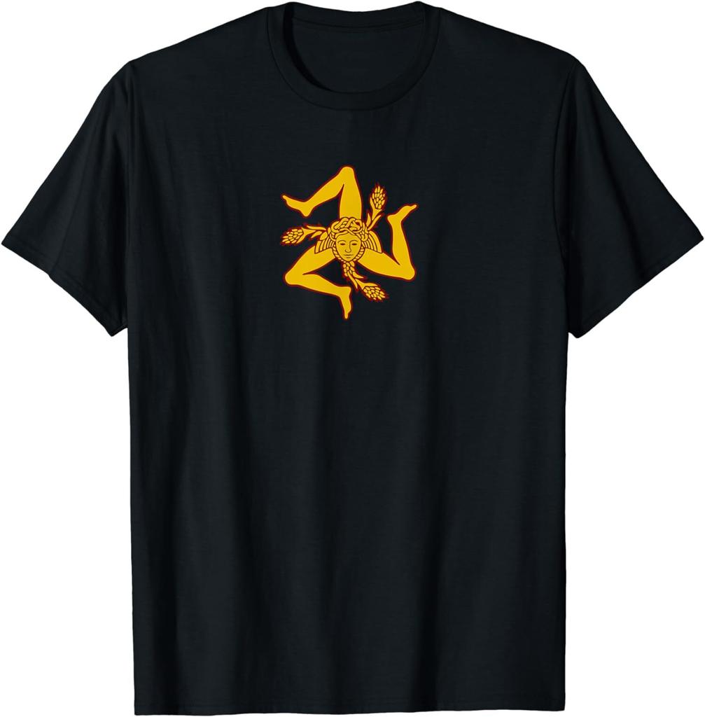 NEW LIMITED Flag of Sicily Trinacria Sicily Best Design Tee T-Shirt