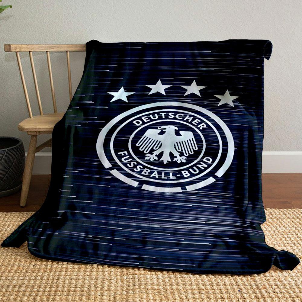 German Football Association Emblem print blanket soft and cozy perfect for the living room bed sofa or a nap,gift