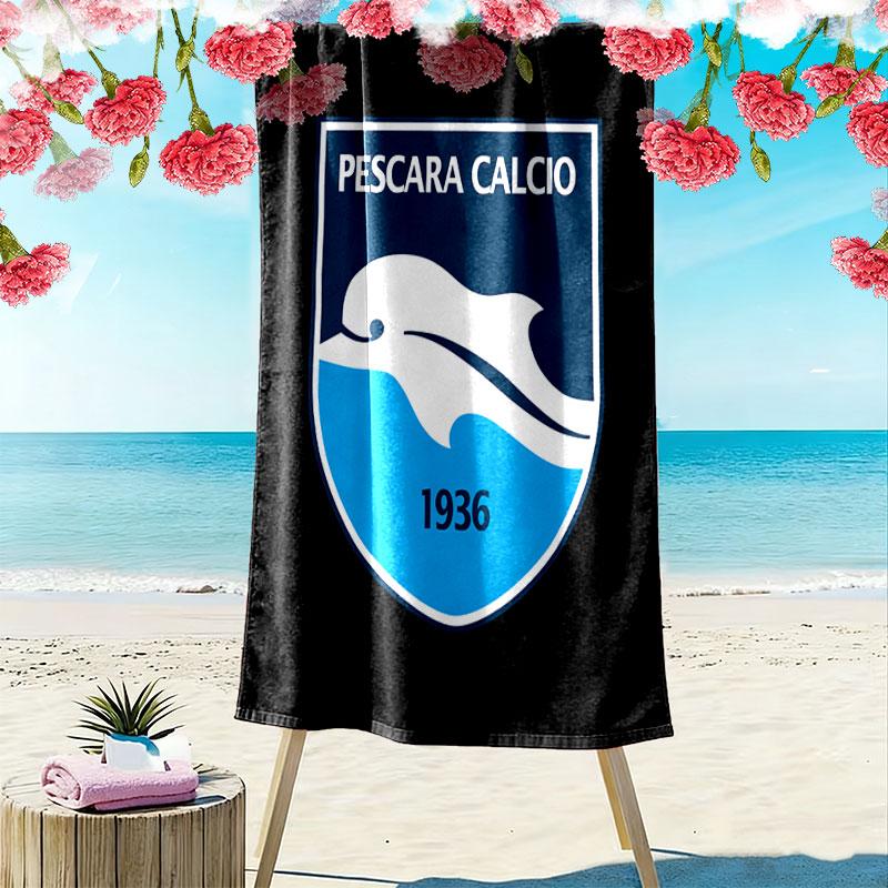 Delfino Pescara 1936 Print Beach Towel, Large Soft Quick Dry Towel for Beach Camping Swimming