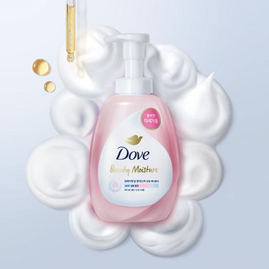 Dove Moisture Foaming Body Wash (2 types) (Deep Moisture/Brightening)