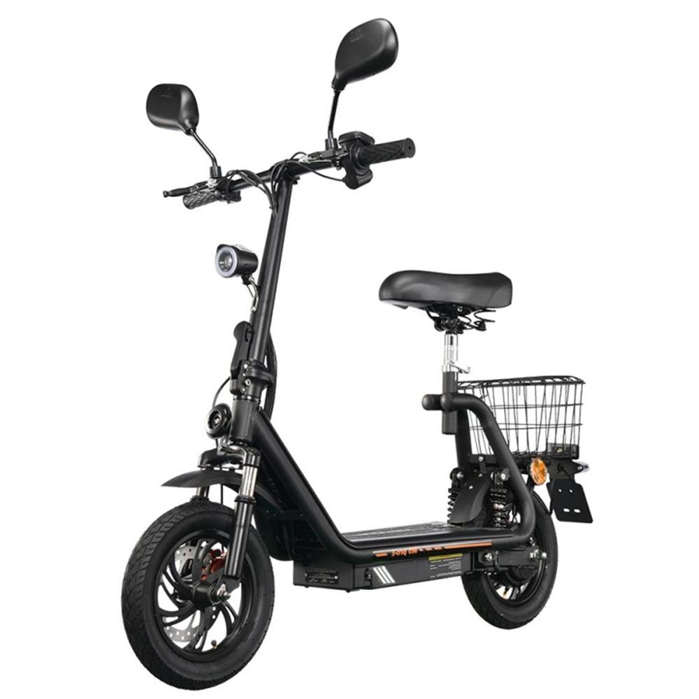 Electric Scooter Twofish M5 Pro 500W Motor Dual Disc Brakes 12" Tire With EEC Certification E-Scooter 48V 13Ah Max Range 30Km