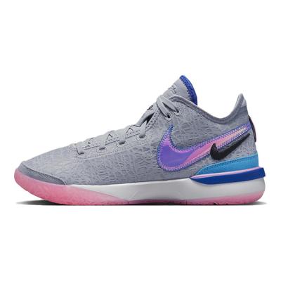 Мужские кроссовки Zoom LeBron NXXT Gen 1984 Серый Волк-Серый Розовый-Заклинание DR8784-002