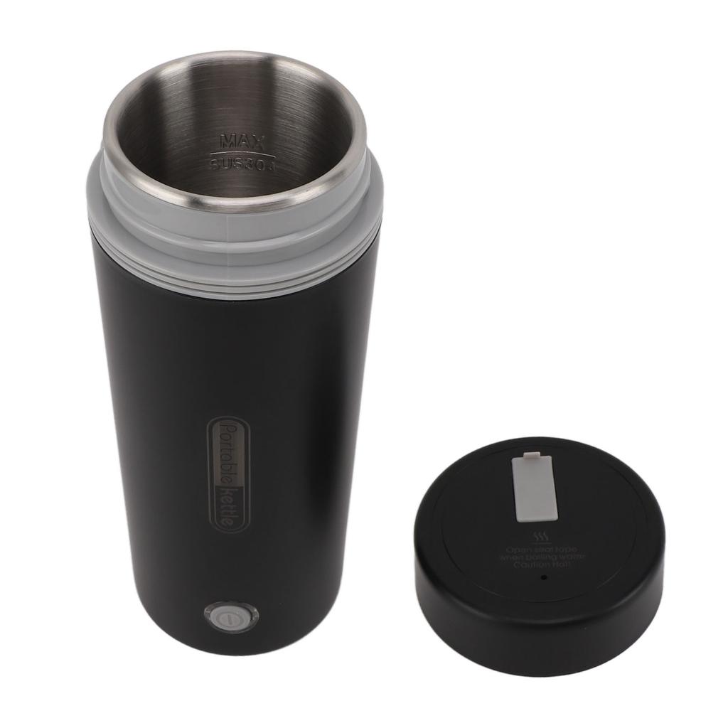 Дорожный электрический чайник 300 Вт 350 мл из нержавеющей стали с автоматической изоляцией портативный мини-кипятильник