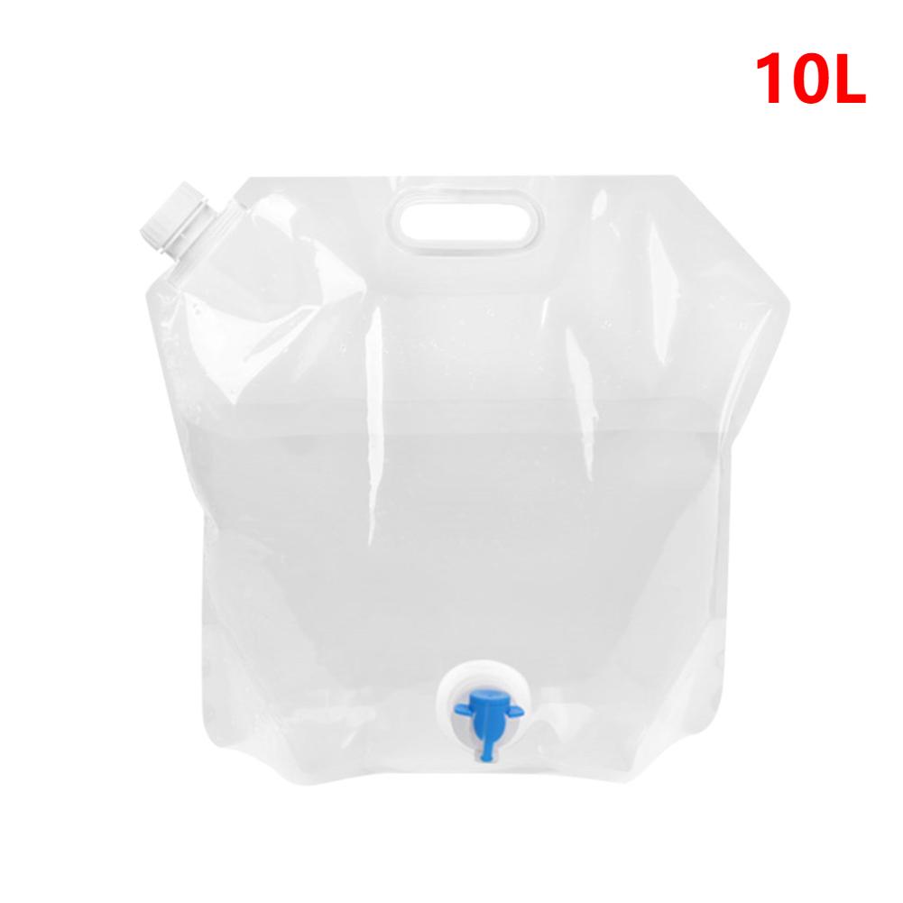 Портативное ведро для воды большой вместимости, контейнер для чистой воды для вождения с краном для кемпинга на открытом воздухе, приготовления пищи, пикника, пеших прогулок