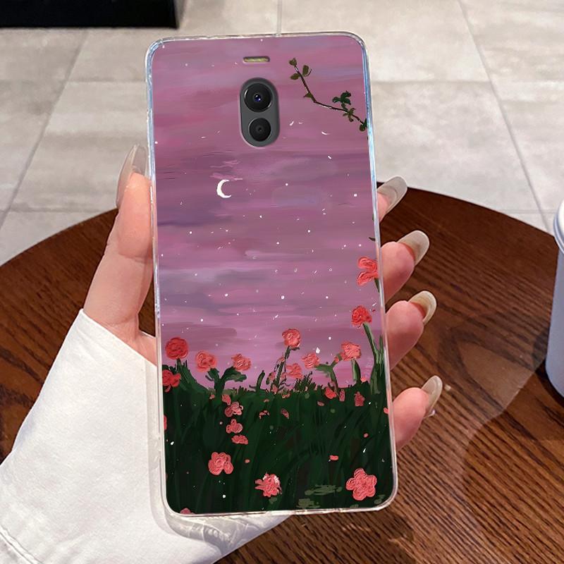 Чехол для Meizu M6 Note M6 M6T Чехол Эстетичный Модный Милый Кот Астронавт Мягкий Силикон Задняя крышка Прозрачный ТПУ Чехол для телефона