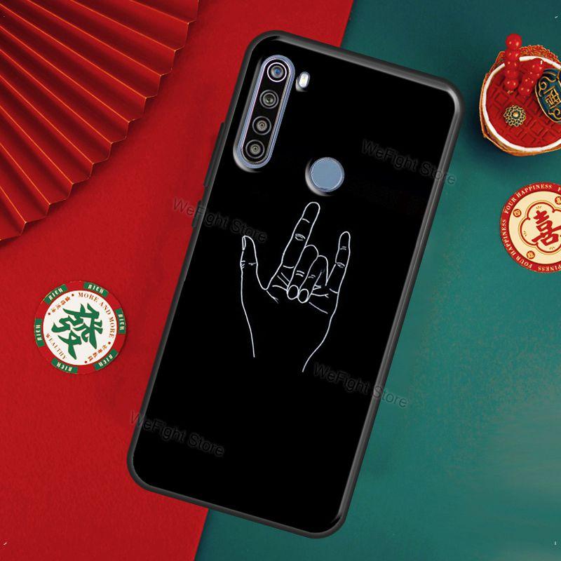 Rock Roll Skull Case For Xiaomi Redmi Note 11 Pro 8 9 10 Pro 9S 10S Cover For Redmi 10 9 9A 9C 9T Coque