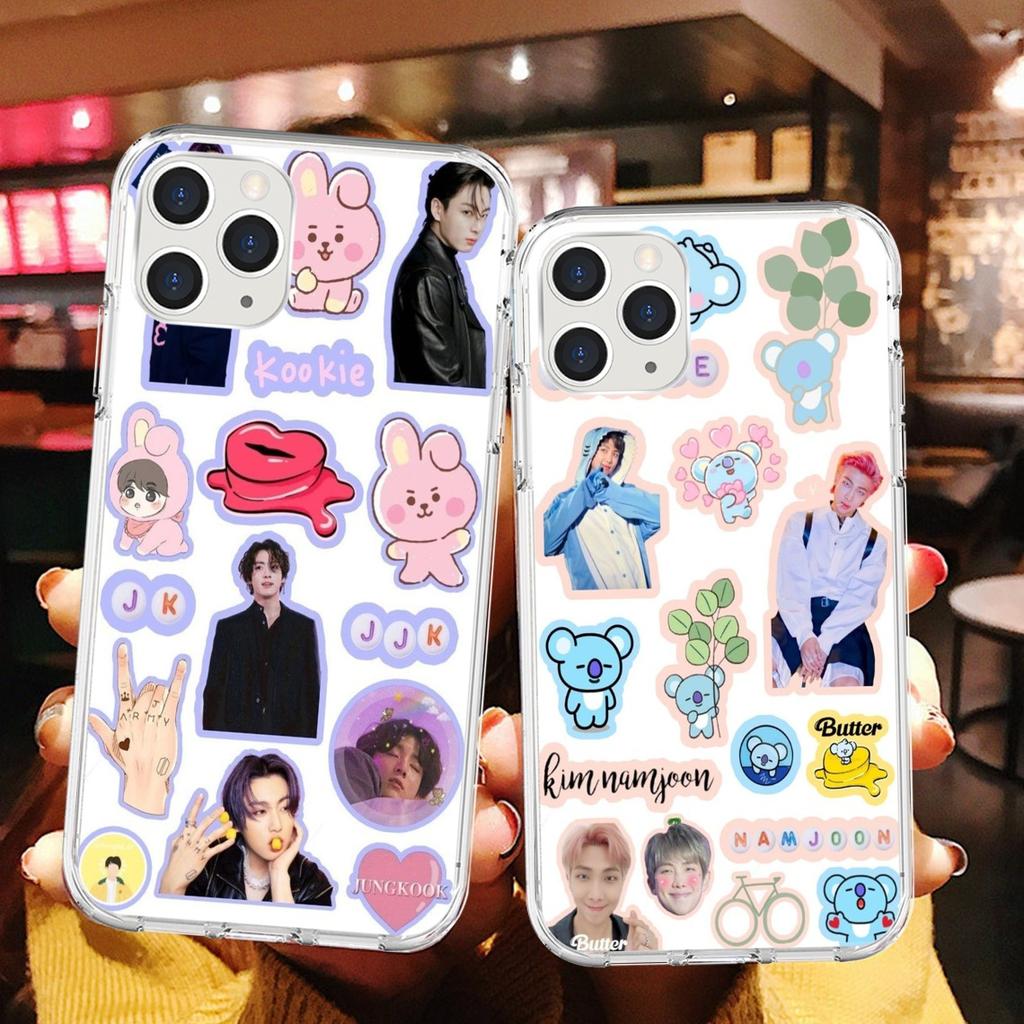Силиконовые чехлы K-POP BTS для iPhone 13/6 plus iPhone 7 для Samsung Galaxy A12