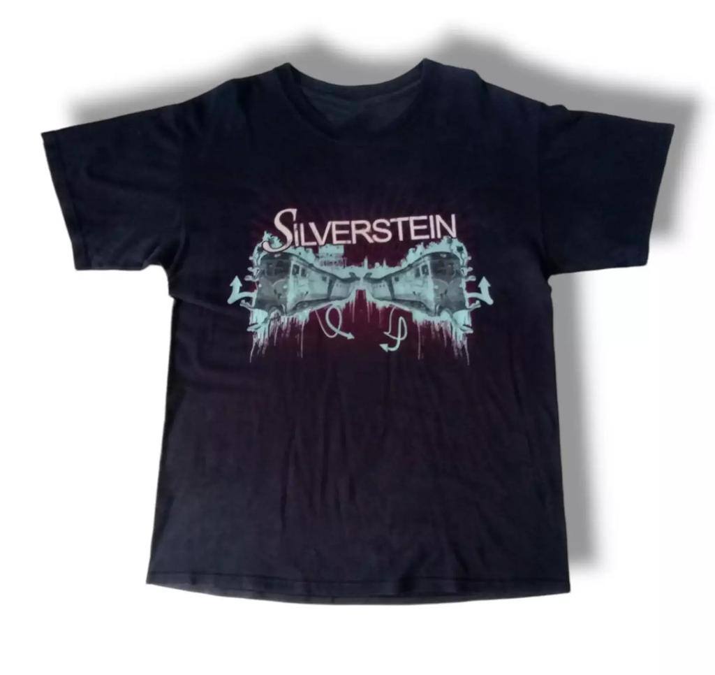 New Silverstein Band Gift For Fan Black T Shirt Full Size S-5XL SS411