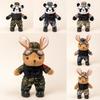 Soft And Cuddly Panda Army Plush Toy Rabbit Soldier Figure Perfect For Gifts