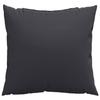 VidaXL Coussins de canapé 4 pcs noir 60x60 cm tissu, coussin, coussin d'extérieur, oreiller, coussin de chaise, coussin de 360410