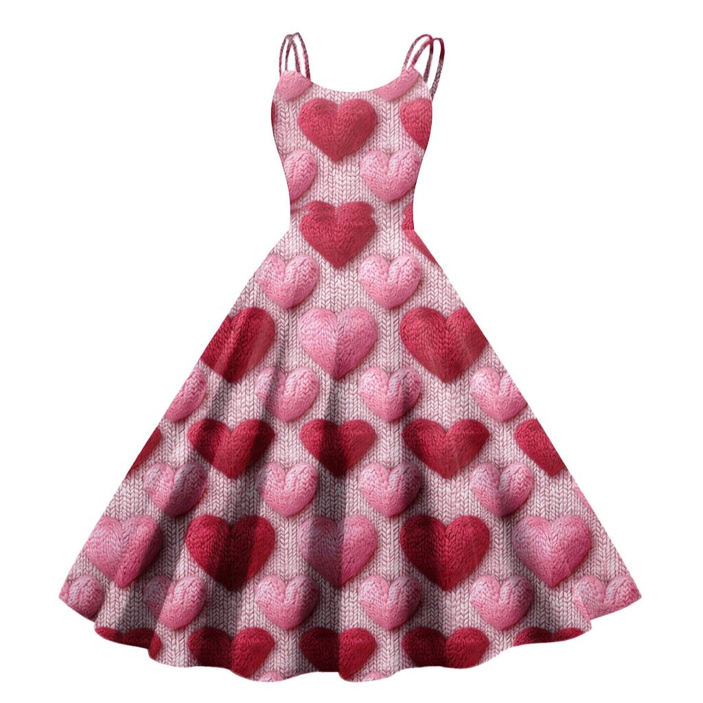 Женское повседневное модное платье с принтом в стиле ретро с открытыми плечами в стиле панк в стиле ретро