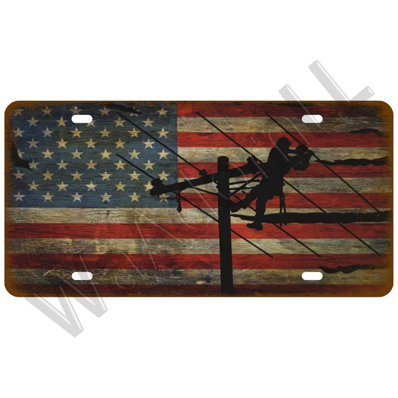 Металлический знак Германия США Флаг страны Франция Жестяная табличка Россия Испания Жестяная пластина для стены Домашний ресторан Ремесло Бар Декор