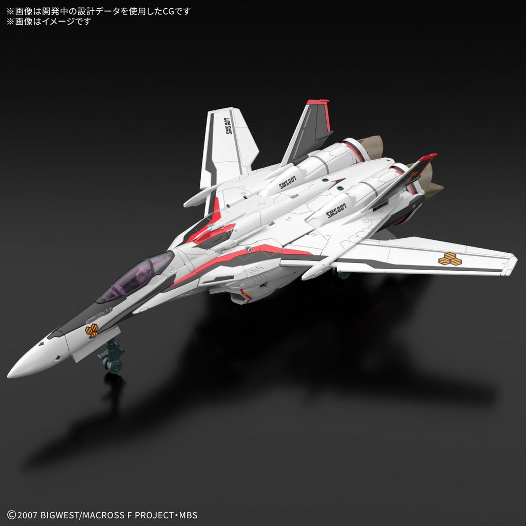 BANDAI SPIRITS HG Macross Frontier Мессия Валькирия Масштабная Пластиковая Модель VF-25F (Подразделение Альто Саотомэ) 1/100 (Предварительно окрашенный)