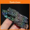 Colorful Specimen Natural Silicon Carbide Ornaments Peacock Color Stone Crystal