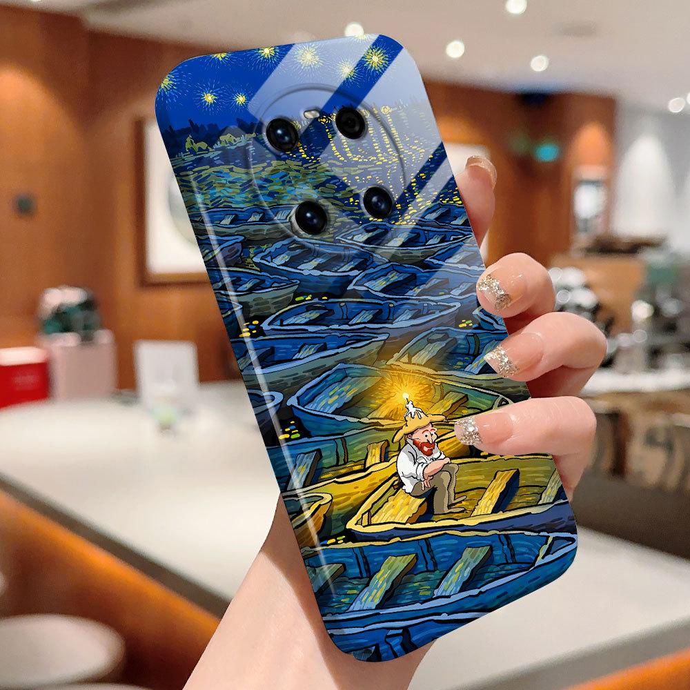 Все включено Пленка Чехол для телефона Мультяшный Модный дизайн Жесткий чехол Полная защита Защита камеры Чехол для iPhone Huawei Honor Vivo Google