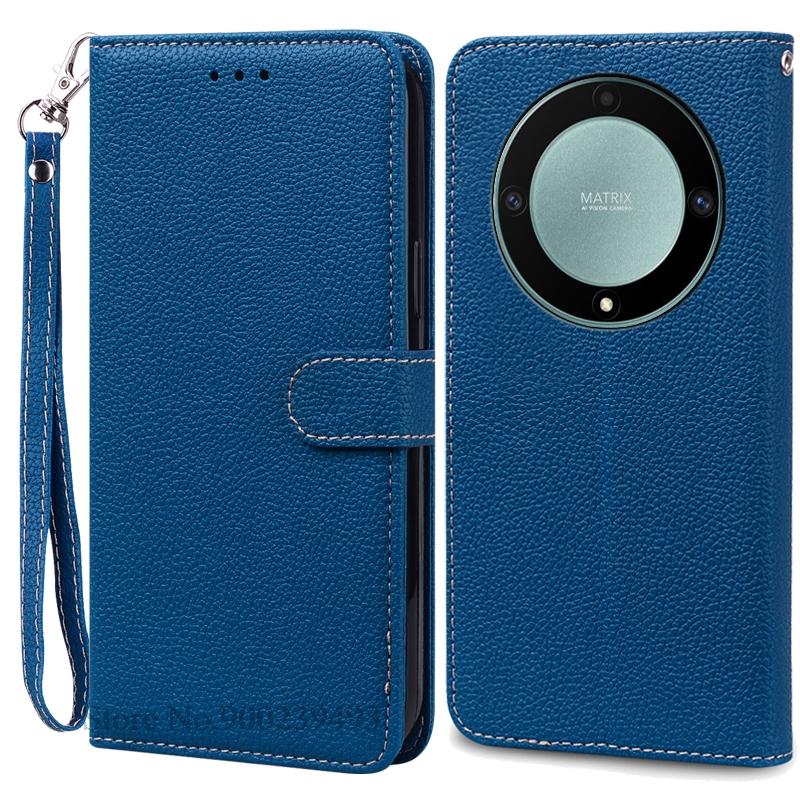 Для Honor X9A 5G чехол-кошелек кожаный флип-чехол для Honor X9A чехол-книжка-кошелек чехол для Honor X 9A силиконовый чехол Fundas