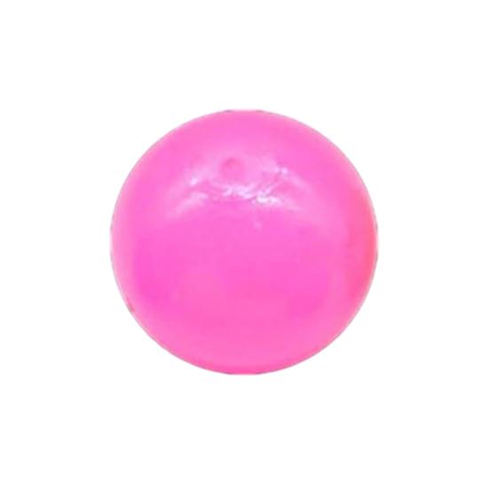 6 шт., светящийся в темноте липкий шарик, растягивающийся TPR, облегчение тревоги, декомпрессия, светящийся потолочный мяч для снятия стресса, игрушка для детей, подростков, взрослых