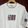 Винтажная футболка Stussy с флагом 90-х Размер XL Унисекс