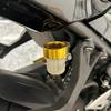 AUSHOOL Крышка главного тормозного цилиндра и крышка бачка для Honda CBR1000RR Задний тормоз и сцепление (08-20) (04-07) (Золото)