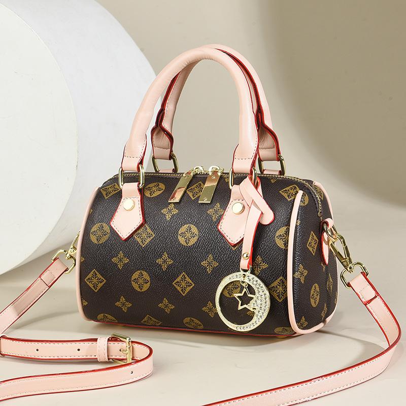 Новая модная печатная сумка с высоким уровнем внешнего вида, контрастная по цвету сумка-подушка, большая вместимость, легкая роскошная сумка через плечо 100 Tide