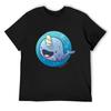 Here Comes A Narwhal T-Shirt Plus Size Tops Aesthetic Clothes Plus Size Men Clothing