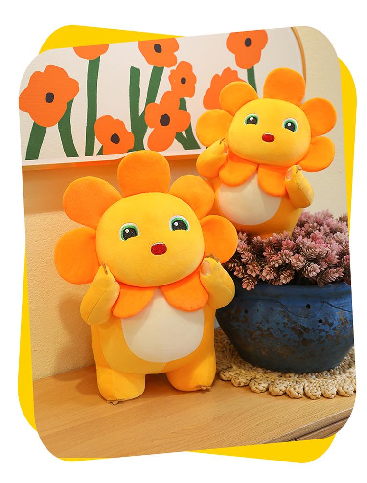 Плюшевая игрушка Подсолнух Маленький Молочный Дракон - Кукла-Подушка для Фестиваля и Дня Рождения
