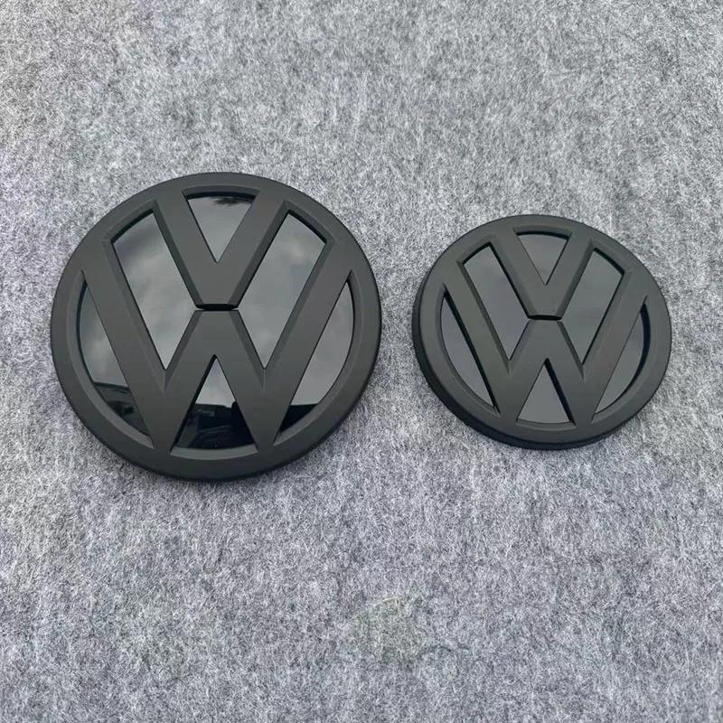 GJWPC1 2026 Hot Emblems For VW Volkswagen Jetta MK5 Golf Replacement 138mm 110mm Car Front Grille Badge Rear Trunk Emblem Lid Logo For