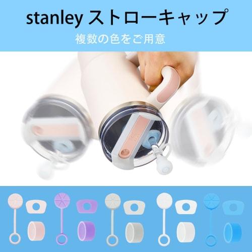 Stanley Straw Covers & Spill Stoppers, Set of 6 (Version 2.0 Compatible), Fits 30oz & 40oz Straws, Dust-Proof, Fixed Straws for Travel, Camping, Busin