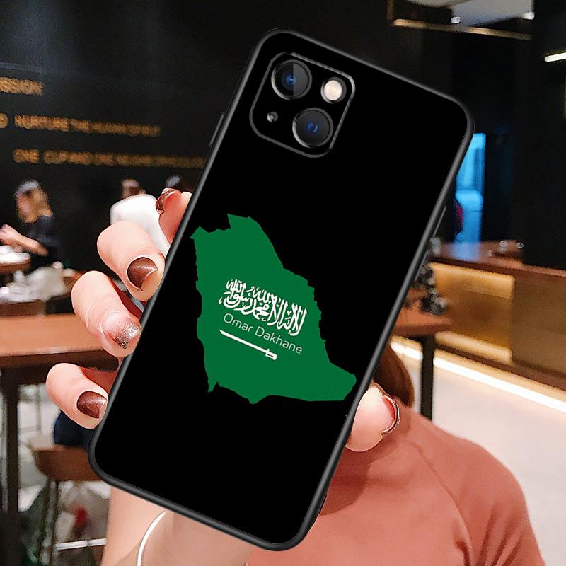 Чехол для телефона Флаг Саудовской Аравии Для iPhone 16 Pro Max 15 14 13 12 11 Pro Max Plus 12 13 Mini XR 16e Funda Чехол