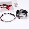 High Quality Titanium Steel Stainless Steel Accessories Charm 5 Clolor Bracelet Silicone Bangle Man Fashion Gift Jewelry