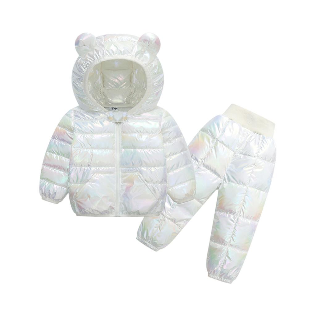 Kids' 2 Piece Set Quilted Cotton Outerwear